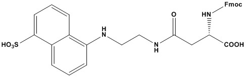 Fmoc-Asp(EDANS)-OH