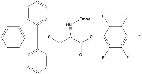 Fmoc-Cys(Trt)-OPfp
