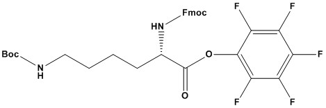 Fmoc-Lys(Boc)-OPfp