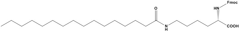 Fmoc-Lys(palmitoyl)-OH