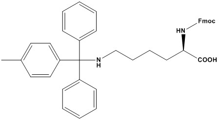 Fmoc-D-Lys(Mtt)-OH