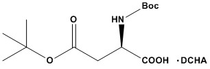 Boc-D-Asp(OtBu)-OH&bull;DCHA