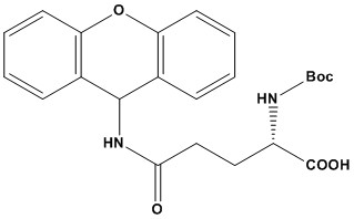 Boc-Gln(Xan)-OH
