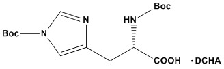Boc-His(Boc)-OH&bull;DCHA