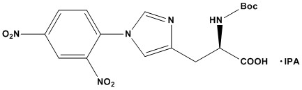 Boc-D-His(Dnp)-OH&bull;IPA