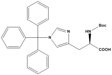 Boc-D-His(Trt)-OH