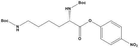Boc-Lys(Boc)-ONp