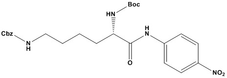 Boc-Lys(Z)-pNA