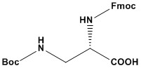 Fmoc-Dap(Boc)-OH