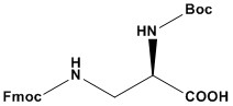 Boc-D-Dap(Fmoc)-OH