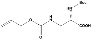 Boc-Dap(Alloc)-OH