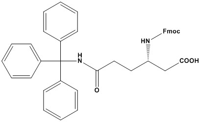 Fmoc-&beta;-homoglutamine(Trt)