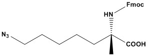 Fmoc-&alpha;-Me-Gly(5-Azidopentyl)-OH