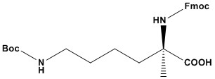 Fmoc-&alpha;-Me-D-Lys(Boc)-OH