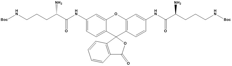 Bis(H-Orn(Boc))-rhodamine 110