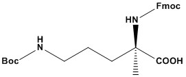 Fmoc-&alpha;-Me-D-Orn(Boc)-OH