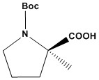 Boc-&alpha;-Me-D-Pro-OH