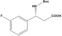 Boc-D-&beta;-Phe(3-F)-OH