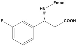 Fmoc-D-&beta;-Phe(3-F)-OH