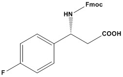 Fmoc-D-&beta;-Phe(4-F)-OH