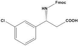Fmoc-D-&beta;-Phe(3-Cl)-OH