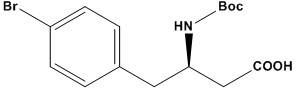 Boc-D-&beta;-HoPhe(4-Br)-OH