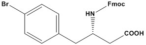 Fmoc-&beta;-HoPhe(4-Br)-OH