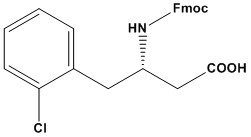 Fmoc-&beta;-HoPhe(2-Cl)-OH