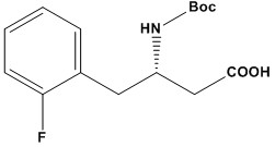 Boc-&beta;-HoPhe(2-F)-OH