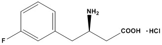 H-D-&beta;-HoPhe(3-F)-OH&bull;HCl