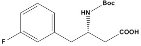 Boc-&beta;-HoPhe(3-F)-OH
