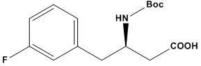 Boc-D-&beta;-HoPhe(3-F)-OH