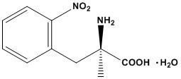 &alpha;-Me-D-Phe(2-NO2)-OH&bull;H2O