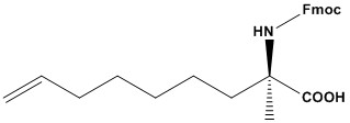 Fmoc-&alpha;-Me-D-Gly(Heptenyl)-OH