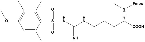 Fmoc-N-Me-Arg(Mtr)-OH