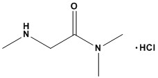 N-Me-Gly-NMe2&bull;HCl