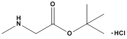 N-Me-Gly-OtBu&bull;HCl