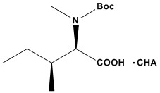 Boc-N-Me-D-allo-Ile-OH&bull;CHA