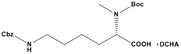 Boc-N-Me-Lys(Z)-OH&bull;DCHA