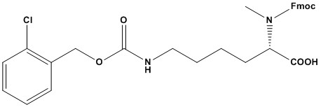 Fmoc-N-Me-Lys(2-Cl-Z)-OH