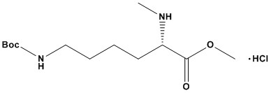 N-Me-Lys(Boc)-OMe&bull;HCl
