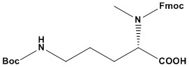 Fmoc-N-Me-Orn(Boc)-OH
