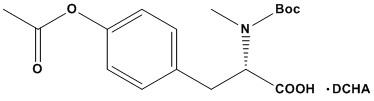 Boc-N-Me-Tyr(Ac)-OH&bull;DCHA