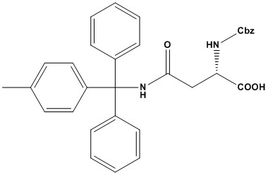Z-Asn(Mtt)-OH