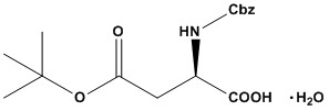 Z-D-Asp(OtBu)-OH&bull;H2O