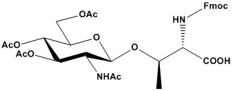 Fmoc-Thr(&beta;-D-GlcNAc(Ac)3)-OH