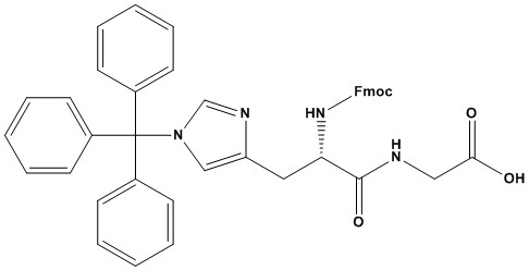Fmoc-His(Trt)-Gly-OH