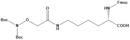 Fmoc-Lys(Boc2-Aoa)-OH