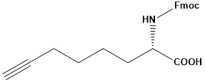 Fmoc-(S)-2-amino-7-octynoic acid