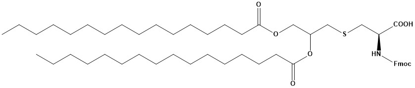 Fmoc-Cys(Pam)2-OH (RS)